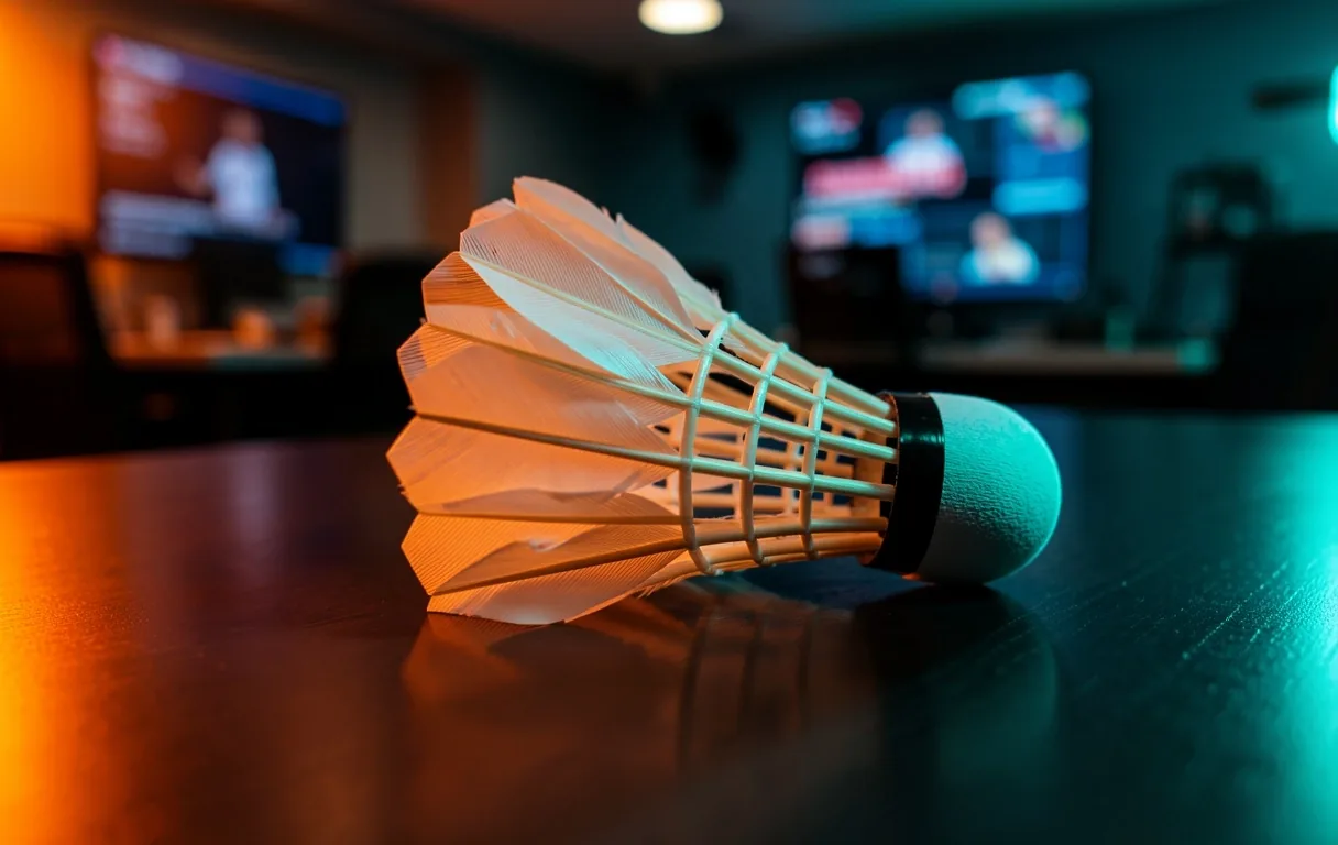 Badminton precision specimen